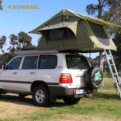 Camouflage / veld spel tent stijl voor uw volgende camping trip zonneveer auto dak top tent