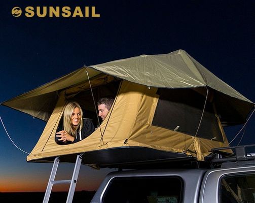 Camouflage / veld spel tent stijl voor uw volgende camping trip zonneveer auto dak top tent
