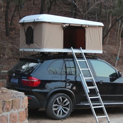 Buiten Firberglass Hard Shell Auto Dak Top Tent Model 888-1 voor kamperen 214X130X28cm
