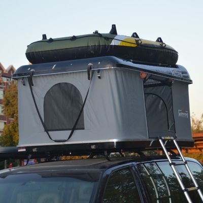 75 kg bruto gewicht Buiten Firberglass Hard Shell Auto dak Top tent voor Rack en Bar