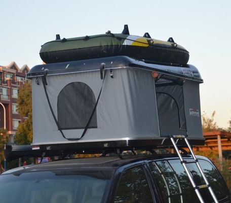Buitenreizen Wandelen Hard Shell Auto Dak Top Tent met Stof en Glasvezel Shell