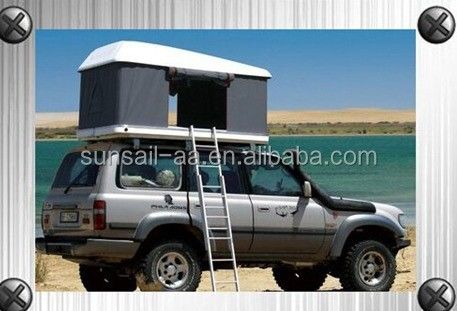 Automatisch hard schelp glasvezel auto dak top tent voor waterdicht kamperen Comfortabel