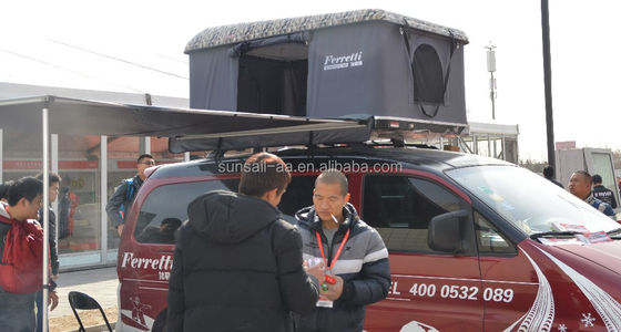 Automatisch hard schelp glasvezel auto dak top tent voor waterdicht kamperen Comfortabel