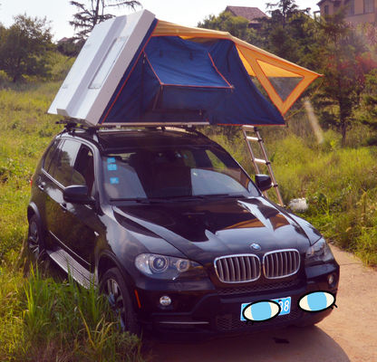 Aluminiumbodem zonnedak glasvezel hard dak tent met glazen dak netto gewicht 40 kg