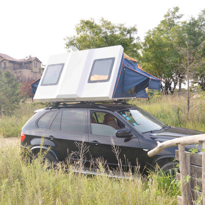 Aluminiumbodem zonnedak glasvezel hard dak tent met glazen dak netto gewicht 40 kg
