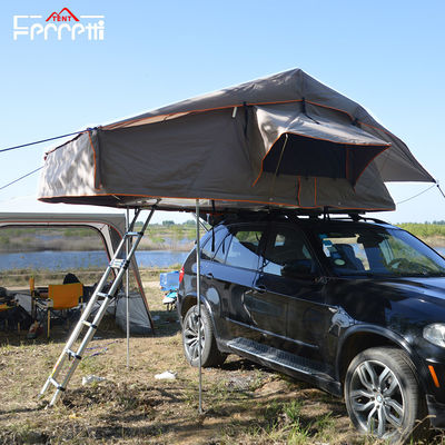 4WD Adventure Truck dak tent met een slaapkamer in veld spel stijl en camouflage