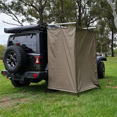 Vier seizoenen auto camper douche tent luifel annex een slaapkamer voor alle weersomstandigheden kamperen