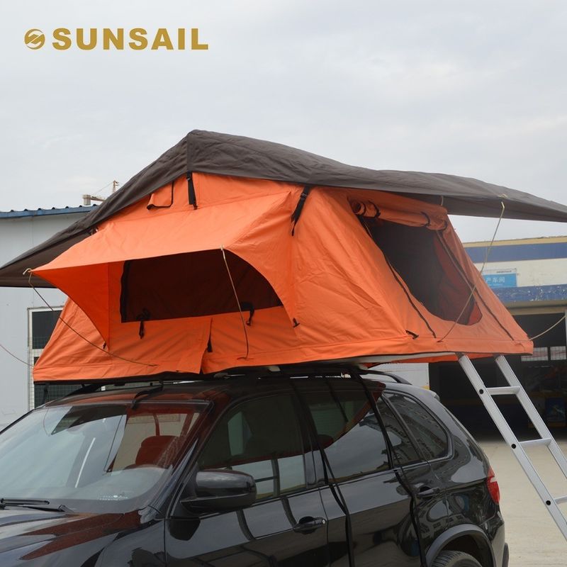 Vier seizoenen auto dak top tent met kleedkamer bodem waterdichte index 3000 mm