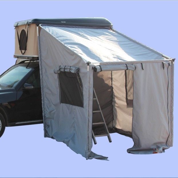 2.14x1.45cm 4x4 off road auto dak hard shell top tent met bijbehorende kamer gemakkelijk in te stellen