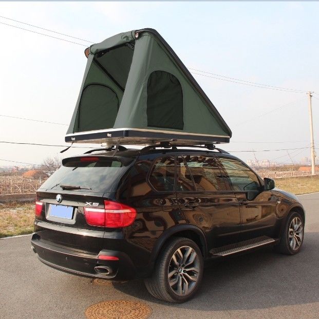 Outdoor Travel Hiking 2019 Driehoekent voor glasvezel Auto dak Top Tent 4X4 Offroad