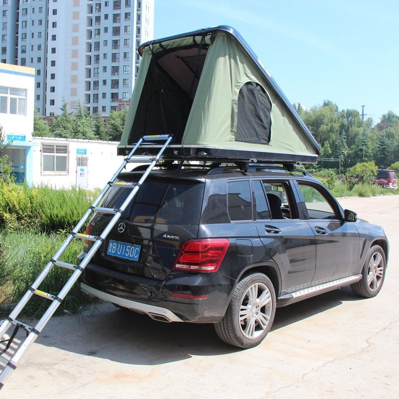 Outdoor sport glasvezel Zelt camouflage auto dak top tent met opvouwbaar ontwerp